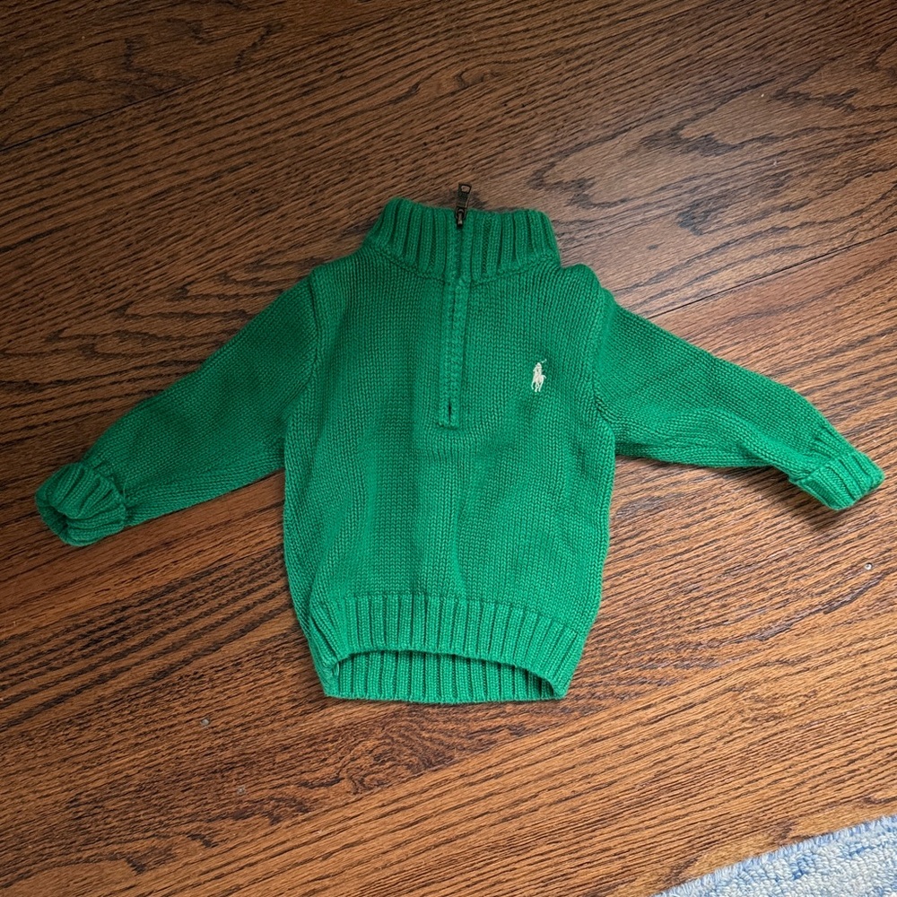 Polo by Ralph Lauren Green Kids Sweater